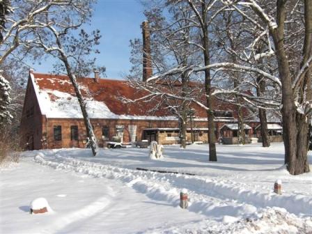 Museumsdorf Glashütte im Winter